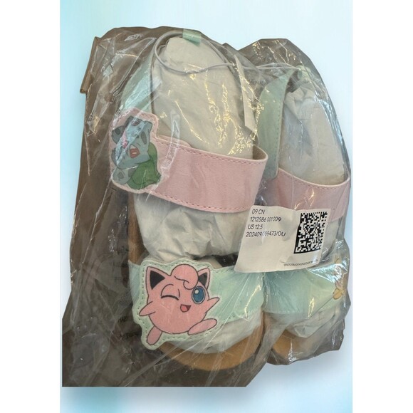 H&M Pokemon Big Kids Ankle Strap Sandals - Multiple Sizes - Picture 6 of 6